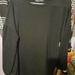 Sweater dress with pockets